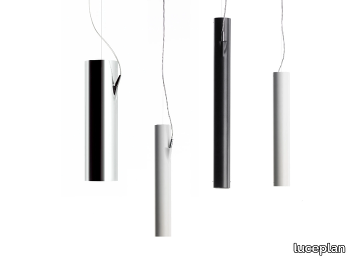 E04 - LED extruded aluminium pendant lamp _ LUCEPLAN