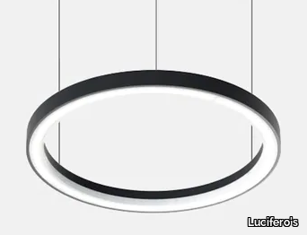 FILE FLEX CIRCLE DIFFUSED 24V - LED extruded aluminium pendant lamp _ Lucifero's