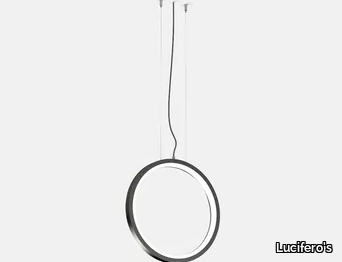 FILE FLEX CIRCLE SUSPENSION 500 - LED extruded aluminium pendant lamp _ Lucifero's