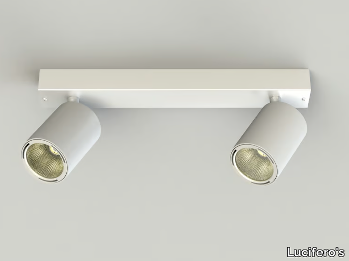 PRO IN FOCUS 2-3 SPOTS - LED multiple adjustable extruded aluminium spotlight _ Lucifero's