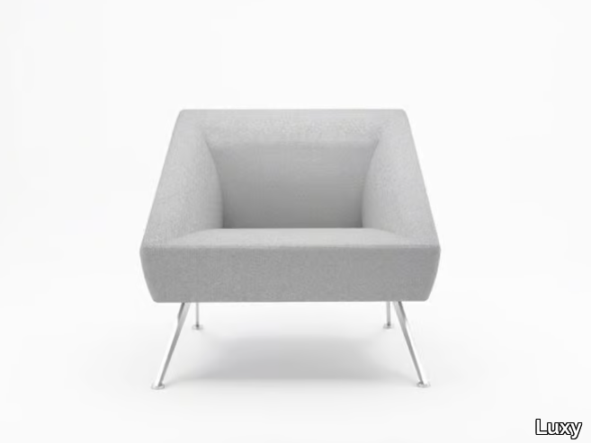 AMARCORD - Fabric armchair _ Luxy