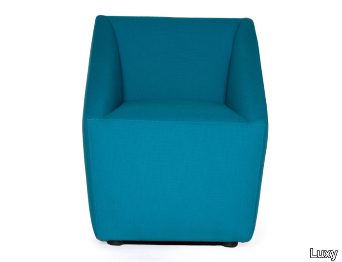 AMARCORD - Upholstered fabric easy chair _ Luxy