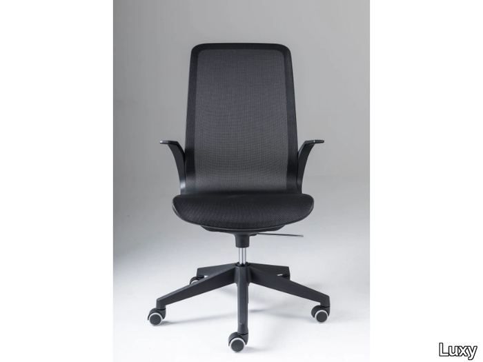 SMARTLIGHT - Nylon® office chair with castors with 5-Spoke base _ Luxy