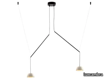 ABSIDIOLA C MOVIL 2 MINI - Adjustable ceramic pendant lamp _ luxcambra