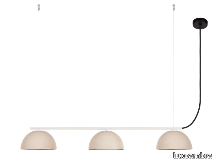 ABSIS C3 LINEAL - Terracotta pendant lamp _ luxcambra