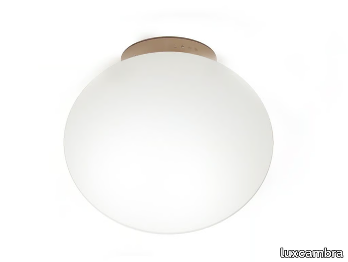 MOON PL - LED opal glass ceiling light _ luxcambra