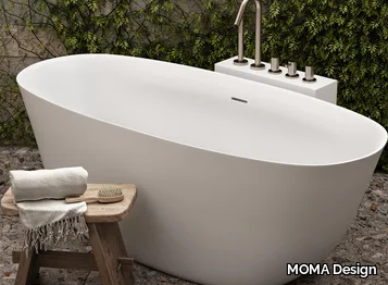 CAMILLA - Freestanding oval bathtub _ MOMA Design
