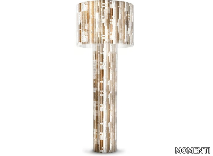 LOL-05 - Contemporary style glass-fibre floor lamp _ MOMENTI