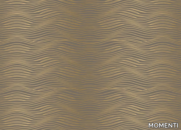 CAS-04 GOLD - Glass-fibre wall tiles / wallpaper _ MOMENTI