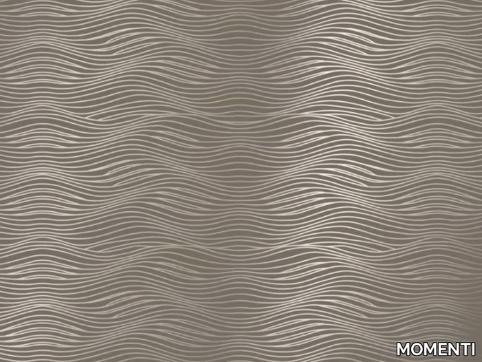 CAS-04 SILVER - Glass-fibre wall tiles / wallpaper _ MOMENTI