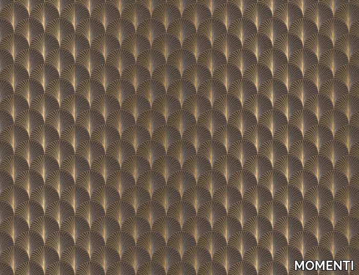 CAS-06 GOLD - Glass-fibre wall tiles / wallpaper _ MOMENTI