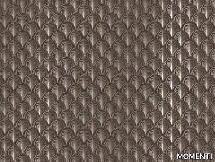CAS-06 SILVER - Glass-fibre wall tiles / wallpaper _ MOMENTI