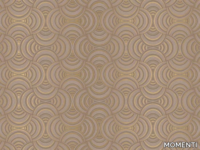 CAS-03 GOLD - Glass-fibre wall tiles / wallpaper _ MOMENTI