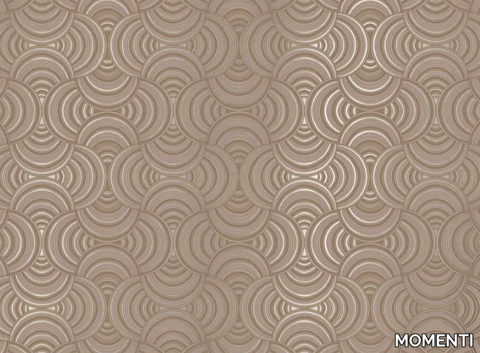 CAS-03 SILVER - Glass-fibre wall tiles / wallpaper _ MOMENTI