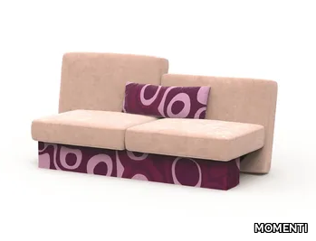 HORIZON HOR50 - 2 seater fabric sofa _ MOMENTI