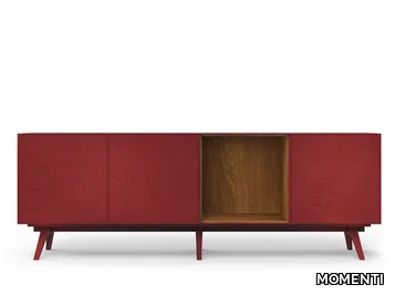 ATTITUDE CB-2402 - Modular MDF sideboard with doors _ MOMENTI