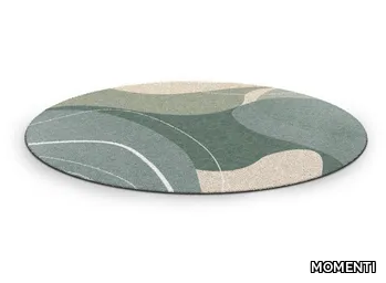 GALE TAP-06/07 - Patterned round polyamide rug _ MOMENTI