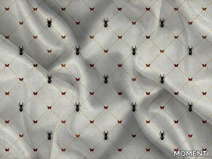 MAR-01 - Glass-fibre wall tiles / wallpaper _ MOMENTI