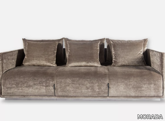 LAMPO - Velvet sofa _ MORADA