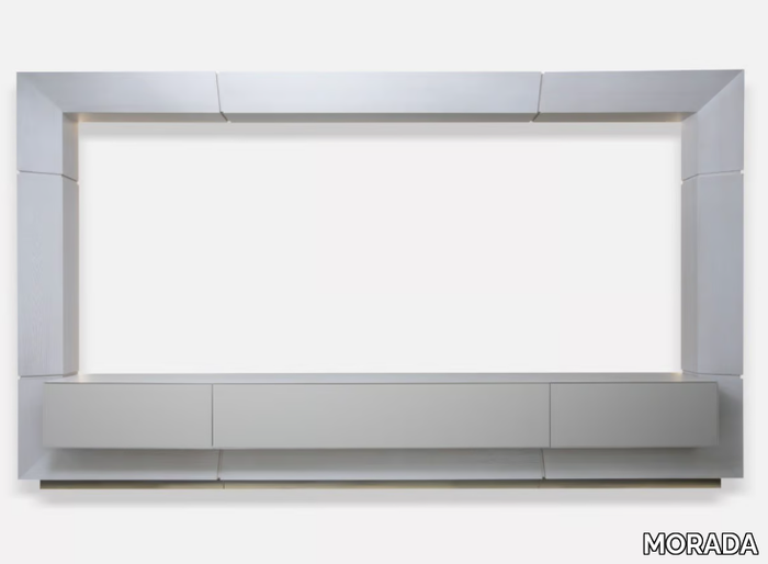 MARCO - TV cabinet with flap doors _ MORADA