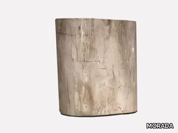 PETRA TRUNK - Round wooden coffee table for living room _ MORADA