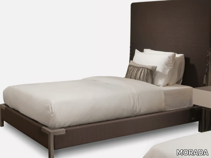 SHANGHAI - Full size fabric bed _ MORADA