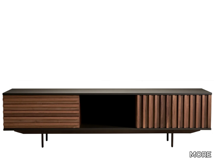 HARRI - Wood veneer sideboard _ MORE