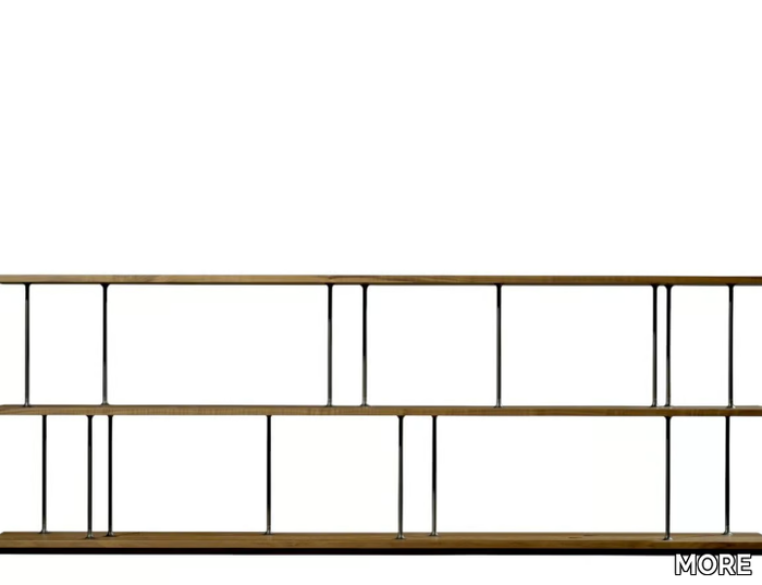 SALO - Open solid wood shelving unit _ MORE