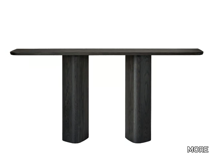 OSO - Rectangular solid wood console table _ MORE