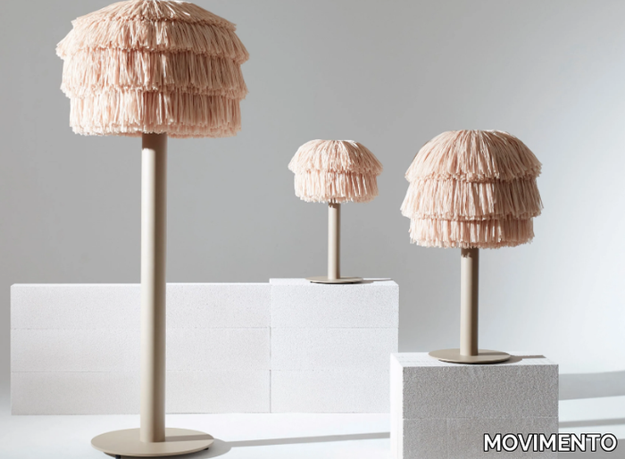 FRAN - Raffia table lamp _ MOVIMENTO