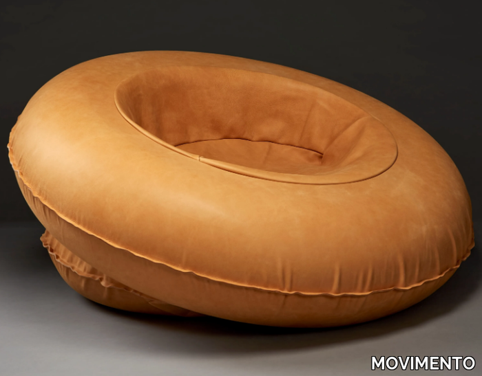 INFLATABLE LEATHER - Inflatable leather armchair _ MOVIMENTO