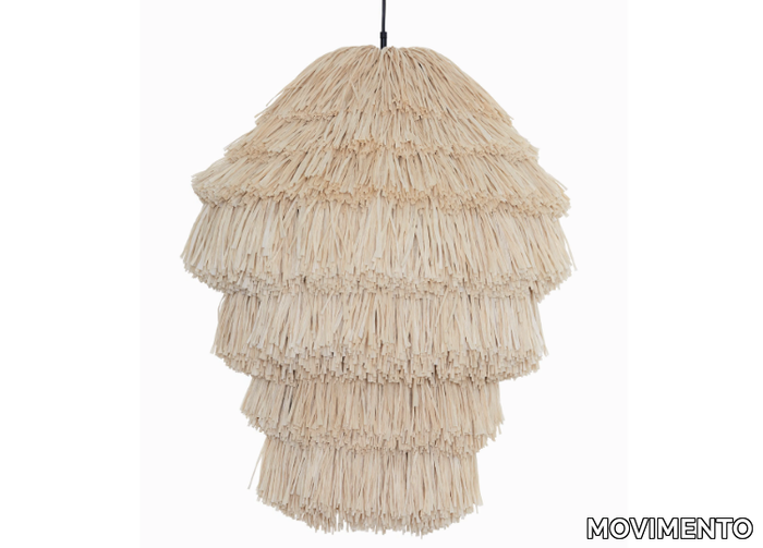 FRAN AS - Raffia pendant lamp _ MOVIMENTO