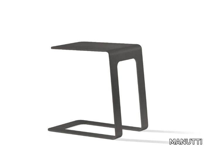 LINA - Aluminium garden side table _ MANUTTI