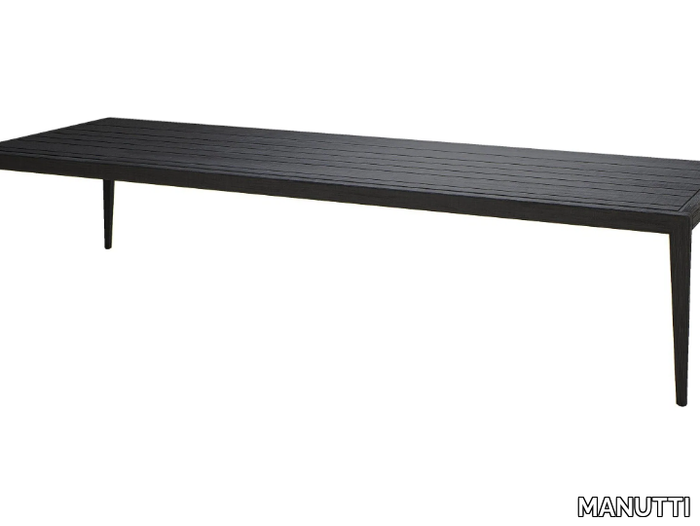 SUNRISE - Rectangular teak table _ MANUTTI