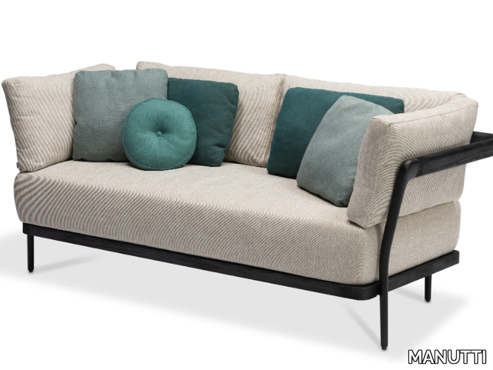 FLOWS - 2 seater fabric sofa _ MANUTTI