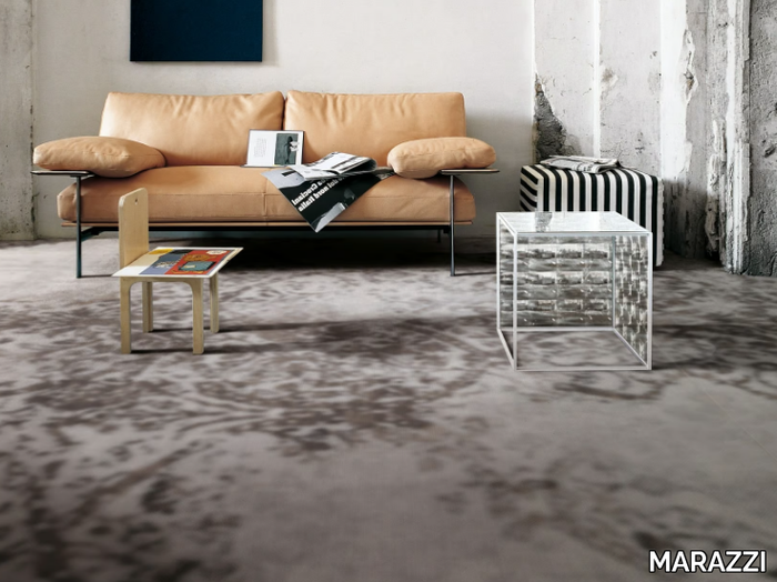 GRAND CARPET - Porcelain stoneware wall/floor tiles with textile effect _ MARAZZI