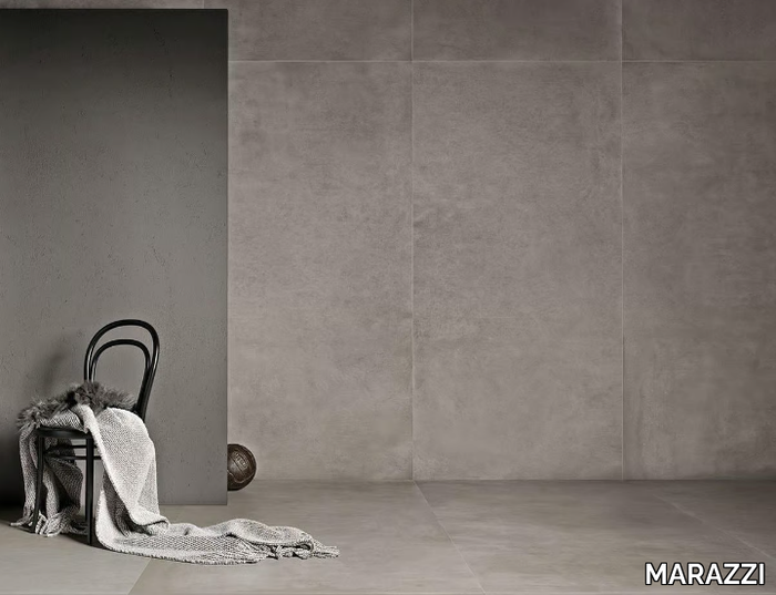 GRANDE Concrete Look - Indoor/outdoor wall/floor tiles with concrete effect _ MARAZZI