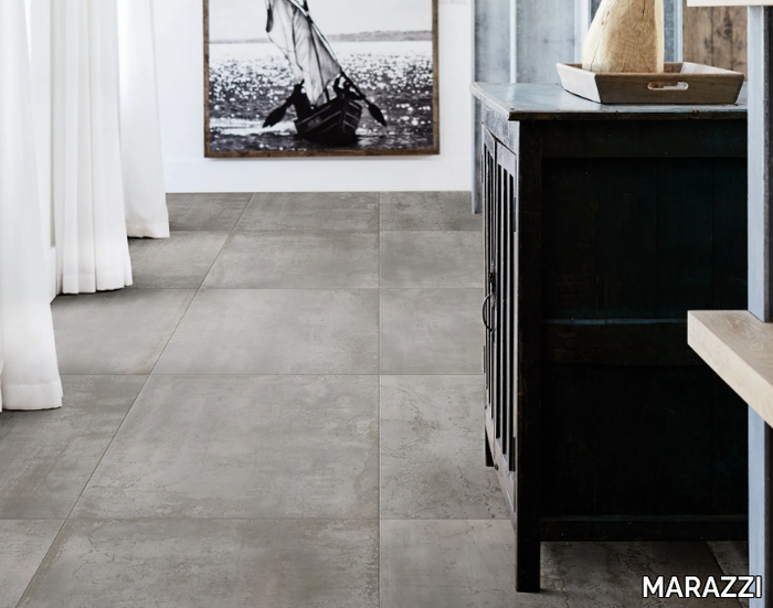 MINERAL - Porcelain stoneware wall/floor tiles with metal effect _ MARAZZI