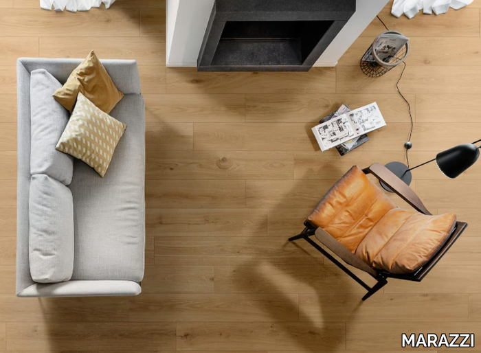 OLTRE - Indoor/outdoor porcelain stoneware flooring with wood effect _ MARAZZI