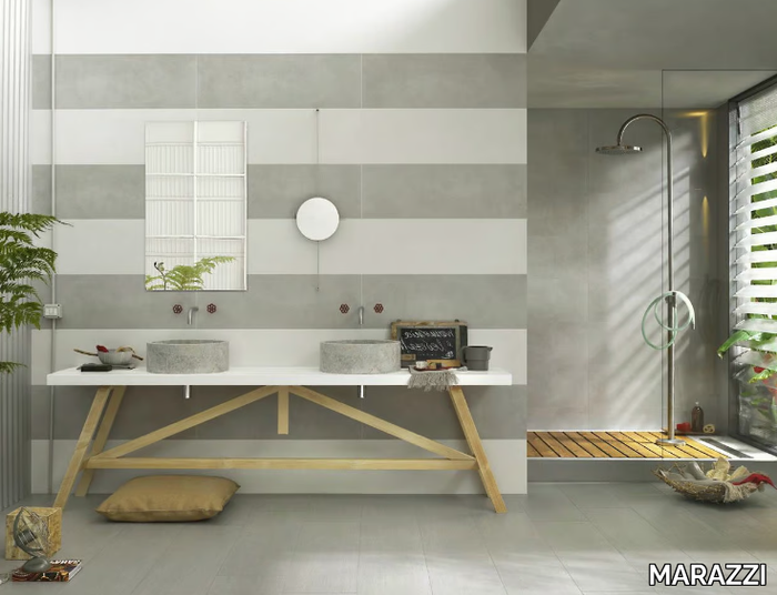 OFICINA7 - Indoor white-paste wall tiles _ MARAZZI