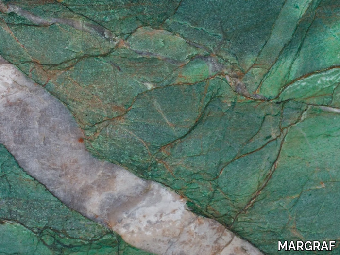 PATAGONIA GREEN - Indoor quartzite wall/floor tiles _ MARGRAF