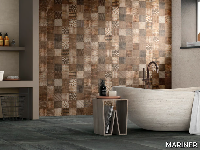 ABSOLUTE DECORO CORTEN - Indoor porcelain stoneware wall tiles _ MARINER