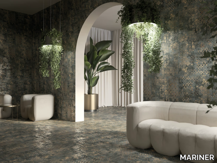 AFFRESCHI CARAVAGGIO - Indoor porcelain stoneware wall tiles _ MARINER