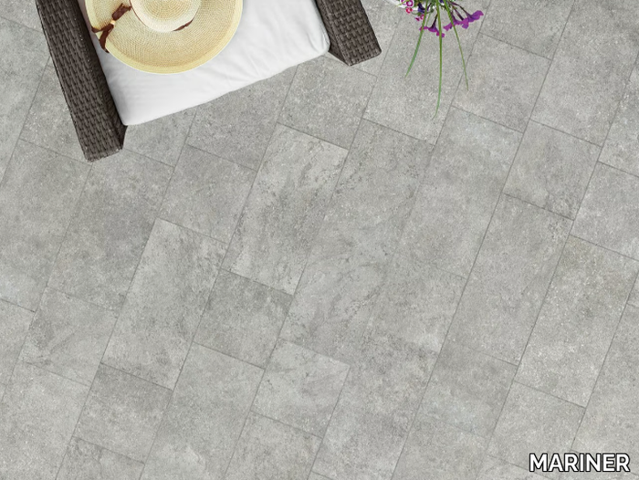 GARDEN GRIGIO - Anti-slip porcelain stoneware outdoor floor tiles _ MARINER