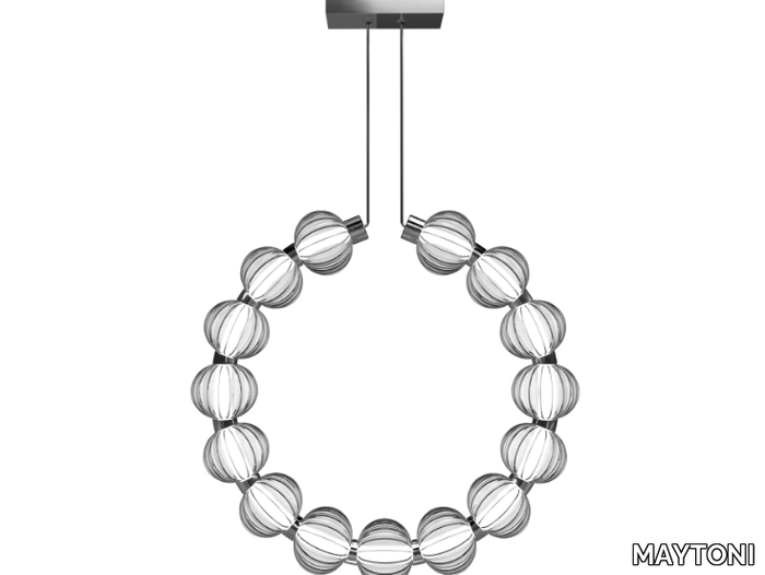AMULET - LED blown glass pendant lamp _ MAYTONI