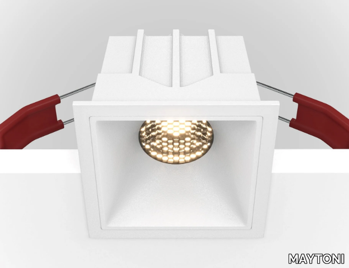 ALFA DL043-01 - Recessed LED square metal spotlight _ MAYTONI