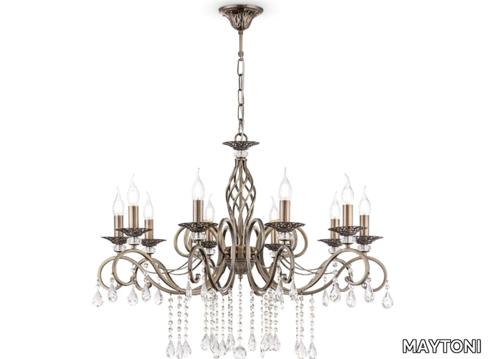 GRACE - Metal chandelier with crystals _ MAYTONI