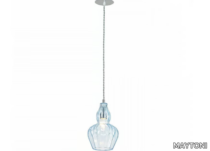 EUSTOMA - Glass pendant lamp _ MAYTONI