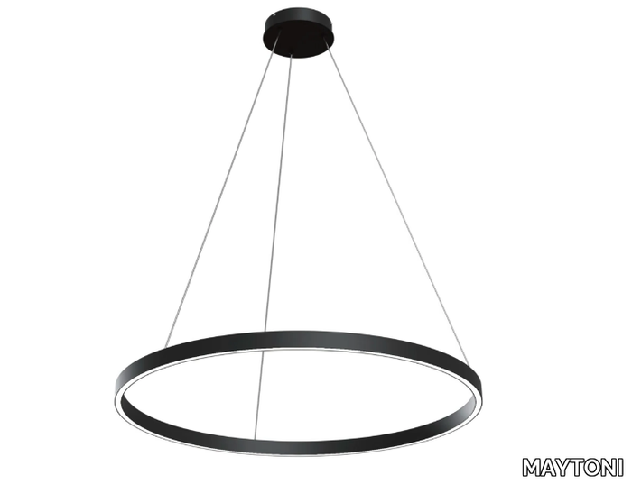 RIM - LED aluminium pendant lamp _ MAYTONI