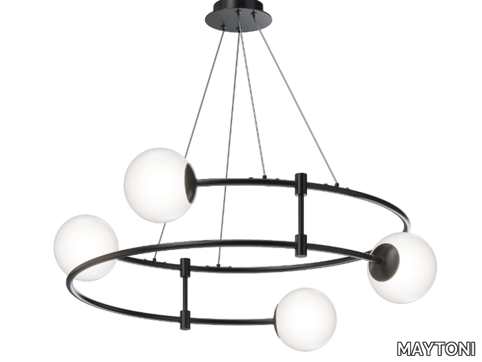 BALANCE - Glass pendant lamp _ MAYTONI